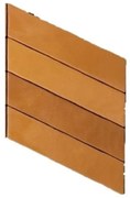 Terre d'Azur Granada wandtegel 6,4x27,5cm rechts bruin