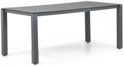 Dining Tuintafel rechthoekig 180 x 90 cm Grijs Santika Yoko