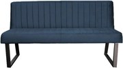 Eetkamerbank - Hengelo - stof Element blauw 13 - 140 cm