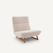 Fauteuil eik en gerecycled polyester, Lafar