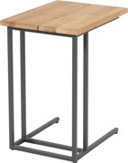 Solido bijzettafel 42 x 35 cm teak (H 50 cm.) 4 Seasons Outdoor