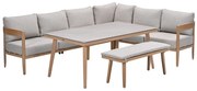 Garden Impressions San Mauro loungedining set 6-delig - napoli sand