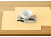 Set van 2 placemats in soepel gecoat katoen, Scénario