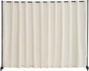 VEVOR Room Divider Scheidingsscherm Enkel Paneel, Draagbaar Privacy Scherm voor Kantoor Slaapkamer Eetkamer Studeerkamer Balkon, Oprolbare Room Divider (308,5 x 45 x 245,5 cm), Beige