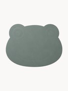 Leren placemat Frog