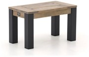 + 15% kassakorting | Picknickbank ROUGH  | Teakhout | 1 persoon | Tuinbank Grijs/Old Teak Greywash | 75cm | Kees Smit Tuinmeubelen
