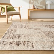 Plat geweven wollen vloerkleed, Laoka