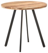 vidaXL Eettafel 80 cm massief acaciahout