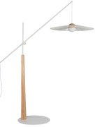 Zuiver Belle Beige Design Vloerlamp Verstelbaar Eiken Wit