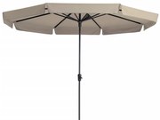 Madison Parasol Syros Luxe rond 350 cm ecru