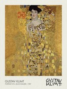 Kunstreproductie Portrait of Adele Bloch-Bauer I (1907), Gustav Klimt