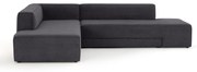 Omvormbare hoekbank in polyester, Ginosa