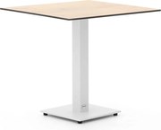 Tuin eettafel Forza | Vierkant | Tuintafel Kunststof | 70x70cm | 2 personen | Kees Smit Tuinmeubelen