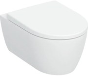 Geberit iCon Wandclosetset - 53x35cm - diepspoel - rimless - TurboFlush - softclose en quickrelease zitting - glans wit 503.045.00.1