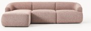 Modulaire bouclé hoekbank Sofia (3-zits)