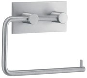 Smedbo Beslagsboden Toiletrolhouder - 13.4x10.7cm - zelfklevend - RVS Geborsteld Edelstaal B1098