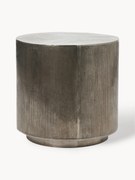 Ronde bijzettafel Rota met geribbeld front