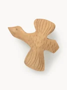 Handgemaakte wandhaak Billie Bird van espenhout
