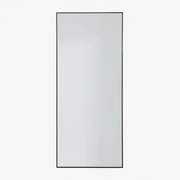 Aluminium Wandspiegel (60x140 Cm) Kaoze Zwart - Sklum