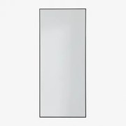 Kaoze Aluminium Wandspiegel 60x140 Cm Zwart - Sklum