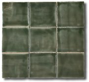 Hoogglans Wandtegel 13x13 Cm Topaz Groen RBT47