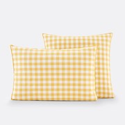 Kussensloop in katoen, Veldi jaune