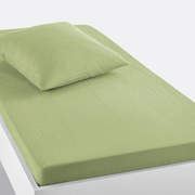 Effen hoeslaken in tetra, kinderen, Kumla