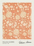 Kunstreproductie Wild Tulips (1834), William Morris