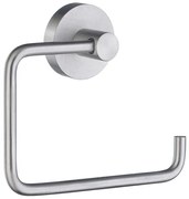 Smedbo Home Toiletrolhouder - zonder klep - geborsteld chroom HS341