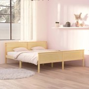 vidaXL Bedframe massief grenenhout 180x200 cm