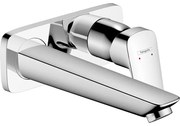 Hansgrohe Logis afbouwdeel voor inbouw wastafelkraan 195 chroom 71220000