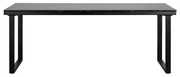 Richmond Interiors Beaumont Zwart Marmeren Eettafel 230 Cm - 230 X 90cm.