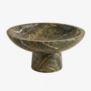 Ronde Decoratieve Schaal Ø25 Cm Van Korinza Marmer Groen Marmer Forest - Sklum