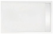 Xenz easy tray douchevloer 110x90x5cm rechthoek acryl wit 6954-01