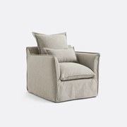 Fauteuil, afneembare hoes, polyester, Odna
