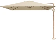 Platinum Challenger Zweefparasol T2 premium - 3x3 m. Champagne Teak