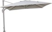 Garden Impressions Hawaii Big Pole II zweefparasol 350x350 cm – frame taupe – doek zand