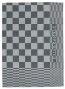 Theedoek Dille Kamille, katoen, donkergroen