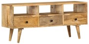 vidaXL Tv-meubel 110x36x50 cm massief mangohout