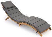 Acacia houten tuinstoel met kussen Liberia Garden Point