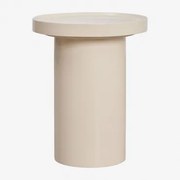 Ronde Bijzettafel Van Mdf Cirela ↑50 Cm - Sklum