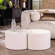 Salontafel Set Van 2 Moonset - 61 X 61cm.