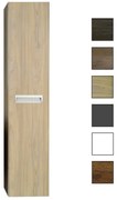 Sanicare kolomkast met inliggende greep 33,5x160x32cm grey-wood