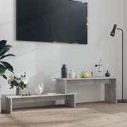 vidaXL Tv-meubel 180x30x43 cm spaanplaat betongrijs