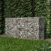 vidaXL Gabion mand 200x50x100 cm gegalvaniseerd staal