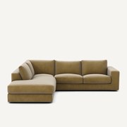 Hoekbank in fluweel, Skander