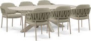Tuinset 6 personen Rope Zand/Beige 4 Seasons Outdoor Calma/Voyage