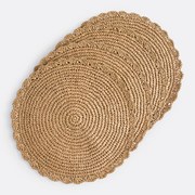 Set van 4 placemats in papier, Solia