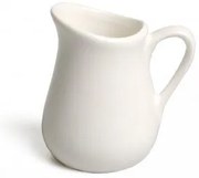 Melkkannetje, mini, wit porselein, hoogte 7 cm