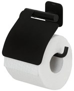 Tiger Colar Toiletrolhouder met klep Zwart 1314130746